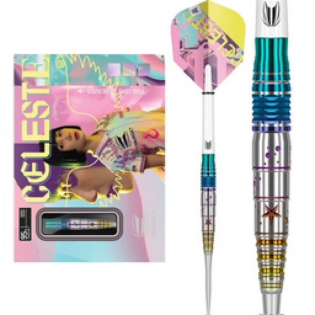 TARGET Zhou Momo Celeste G1 ダーツセット Target Japan - Zhou Momo 'Celeste' - G1 - 95% Tungsten Swiss Point